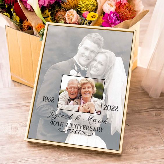 50th Anniversary Gifts Personalized 50th Wedding Anniversary Gift