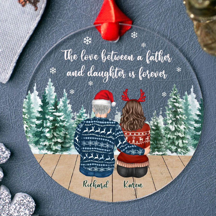 Mexico Vacation Couple - Personalized Christmas Ornament - Mexican Riviera - Cabo - Cancun - Puerto Vallarta - Beach - Perfect Stocking Stuffer - Great Gift Ideas