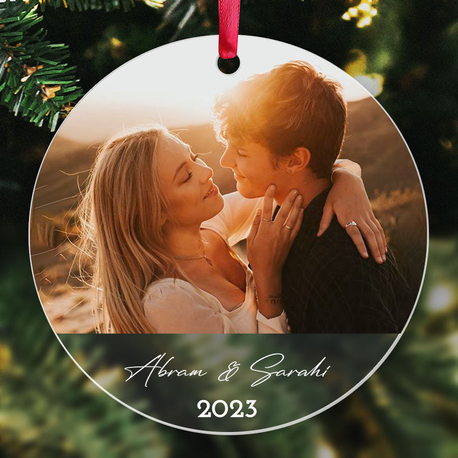 Couple Christmas Ornaments 