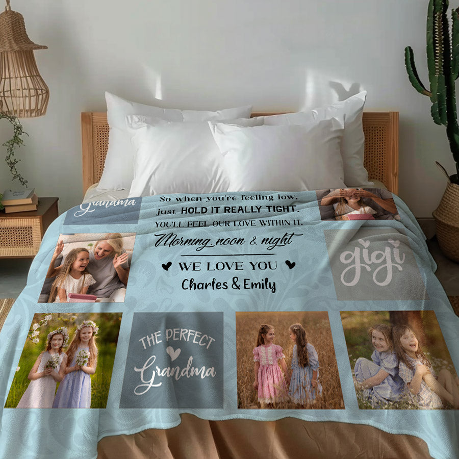 Every House Needs A Grandma In It - Family Personalized Custom Blanket - Gift For Grandma