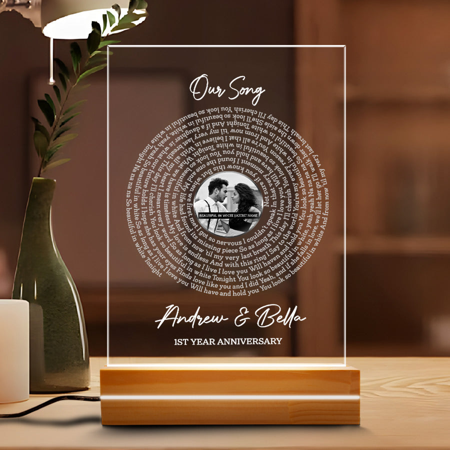 Second Valentines Day Gift For Couple Him Her PERSONALISED – Red