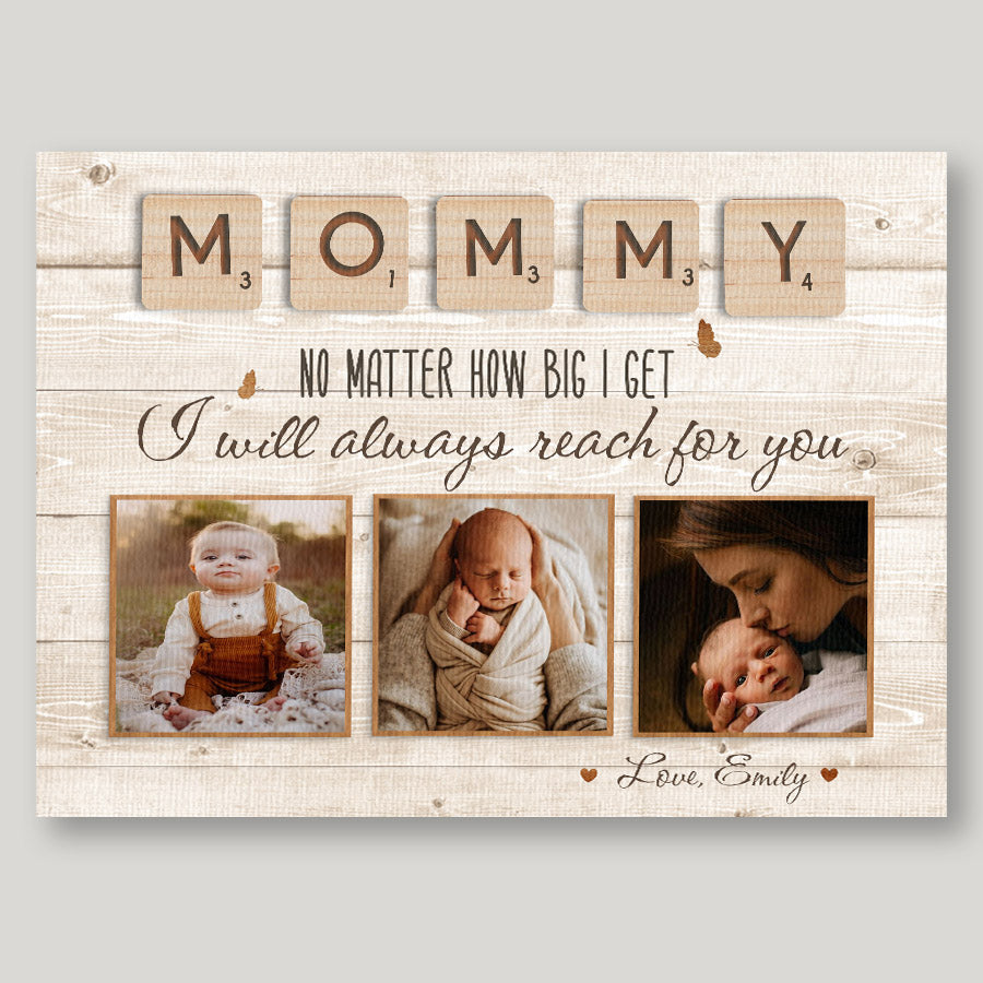 Custom Photo Mothers Day Canvas