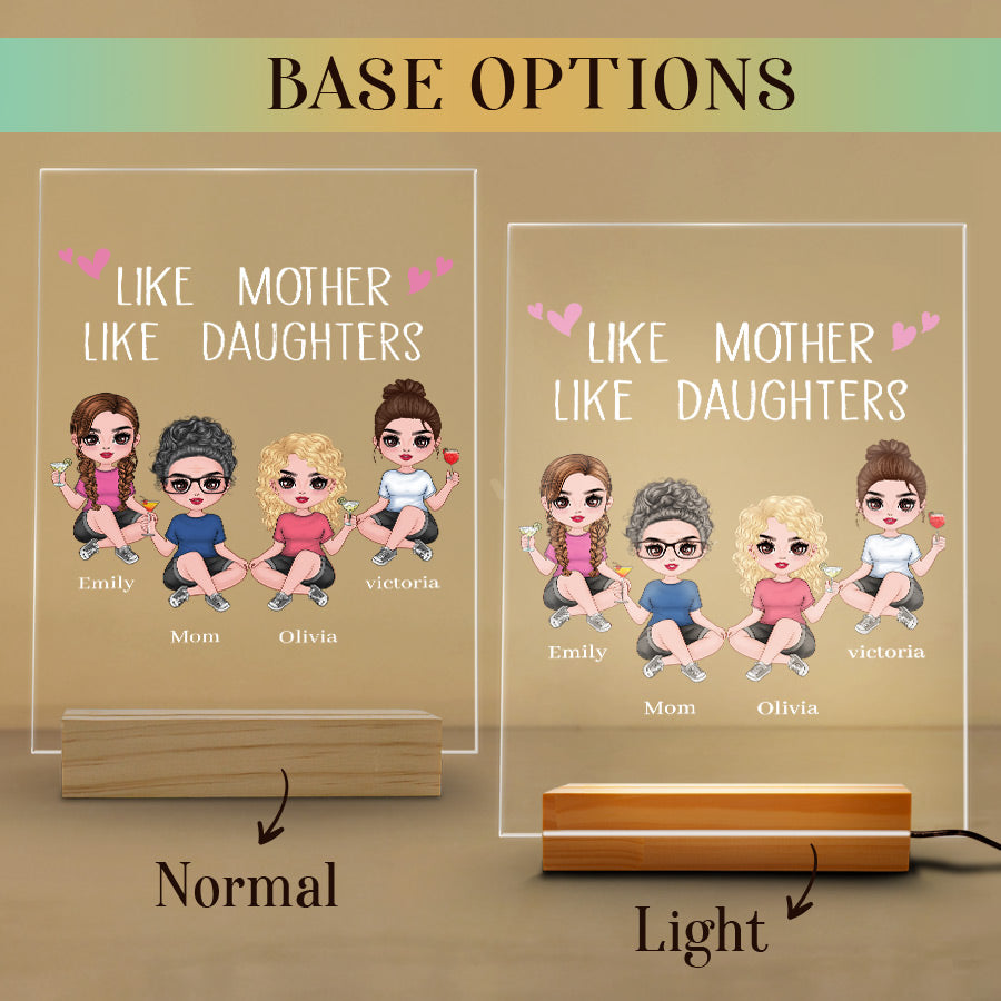 Personalized Mother Daughter Gifts | Gifts For Mom Custom | Like Mother ...