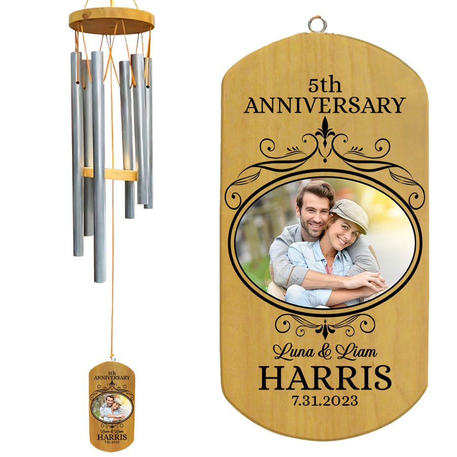 Romantic Wooden Anniversary Gifts 5 Year Anniversary Gift For Husband