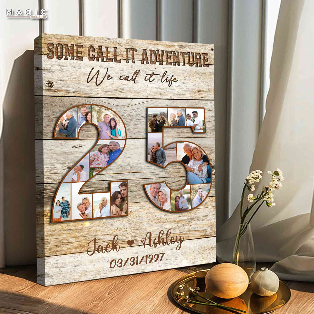 Photo Collage 31st Anniversary Gift Ideas For Parents 25th Wedding