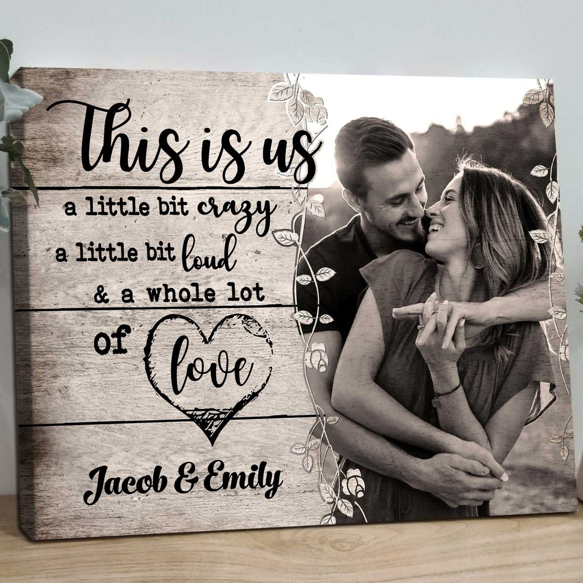 Personalized Valentine Gift 6 Year Wedding Anniversary Gift for Her