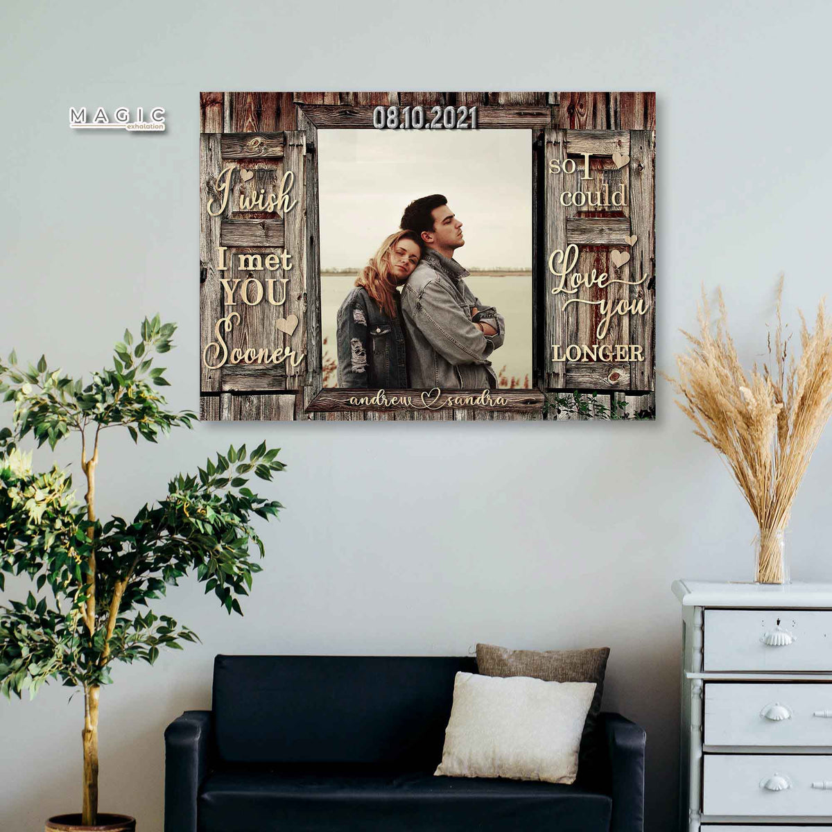 Personalized Valentines Day Gift Bronze Anniversary Gifts Custom