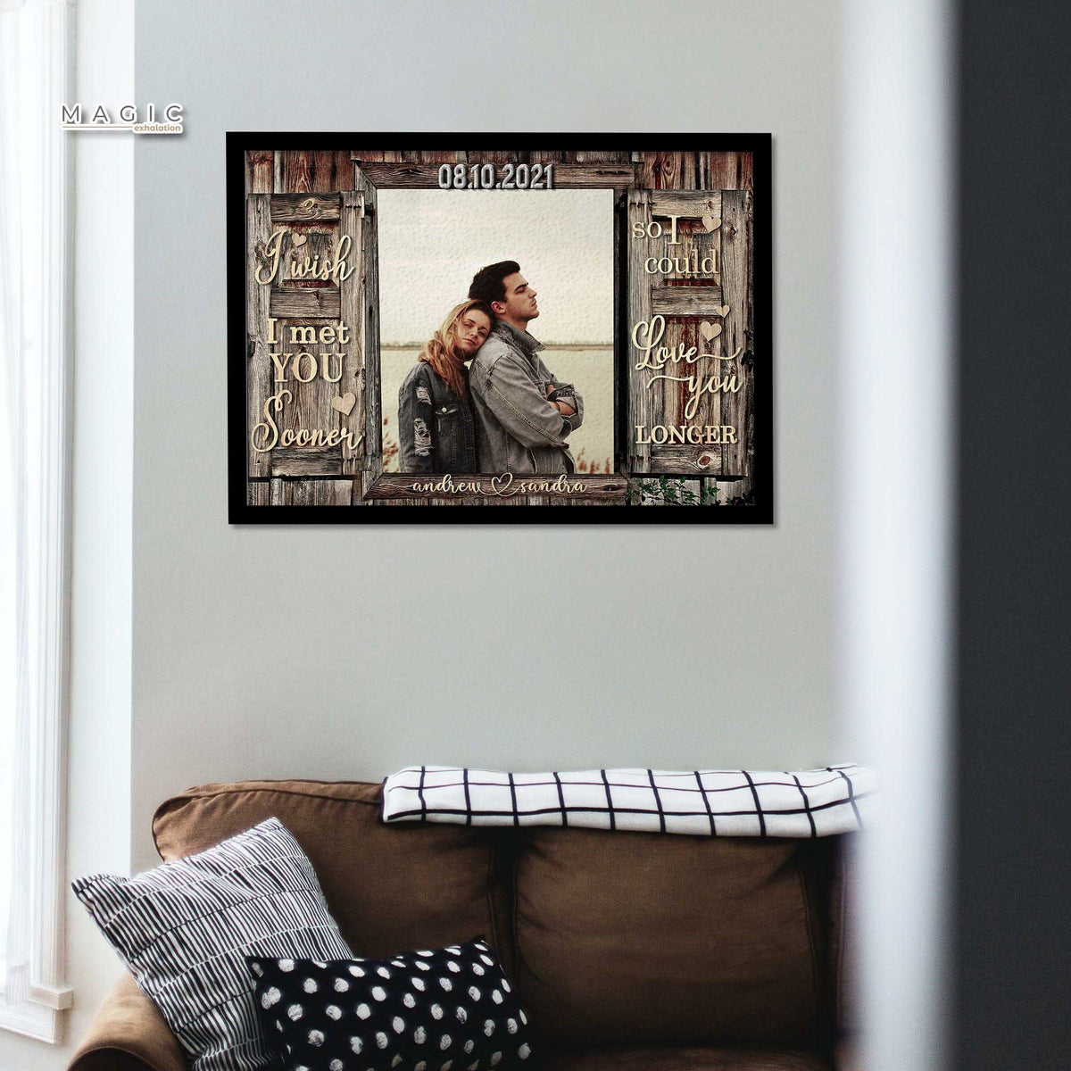 Personalized Valentines Day Gift Bronze Anniversary Gifts Custom