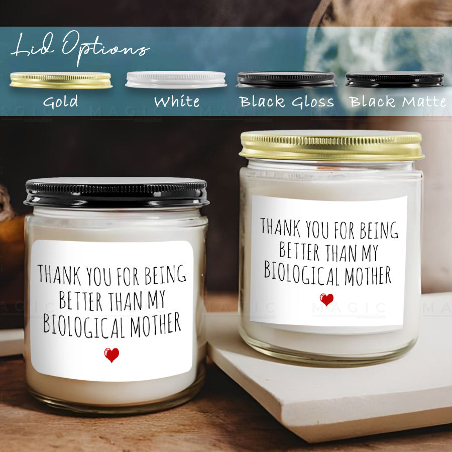 Stepmom Mothers Day Gifts Bonus Mom Soy Blend Scented Candle Magic