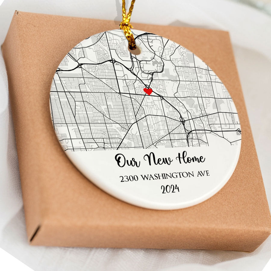 New Home Ornament Personalized