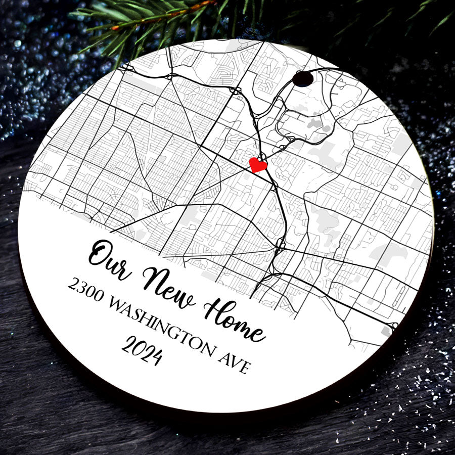 New Home Ornament Personalized