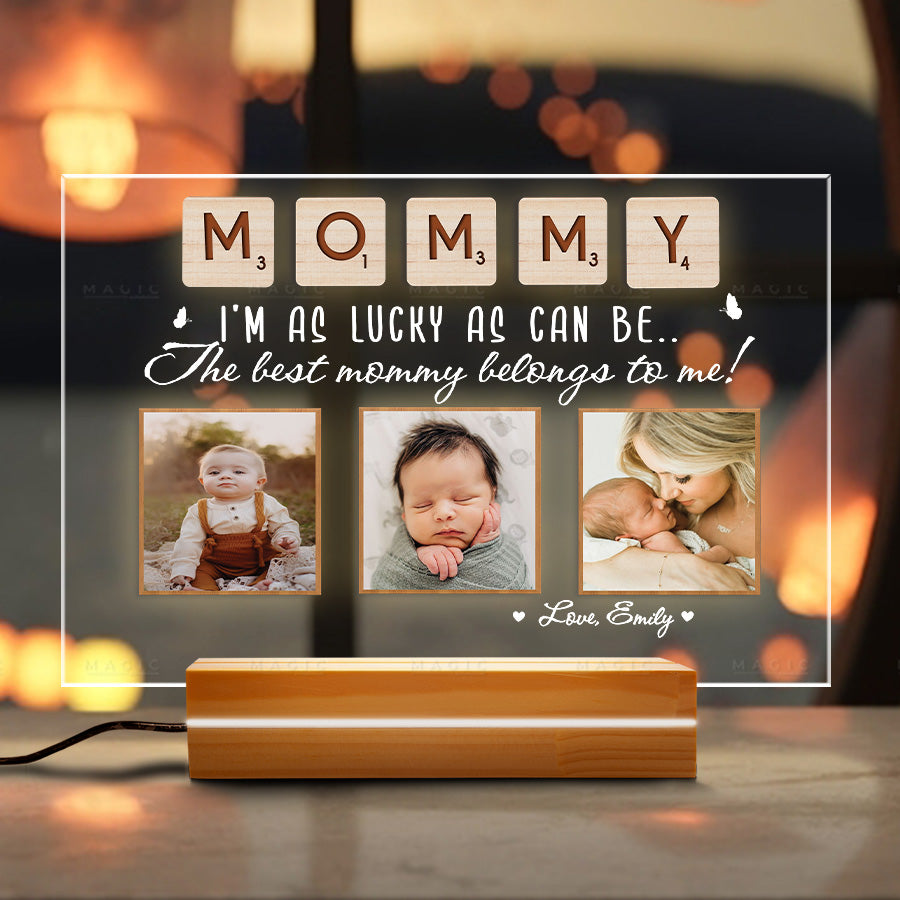 First Mothers Day Plaque Night Light
