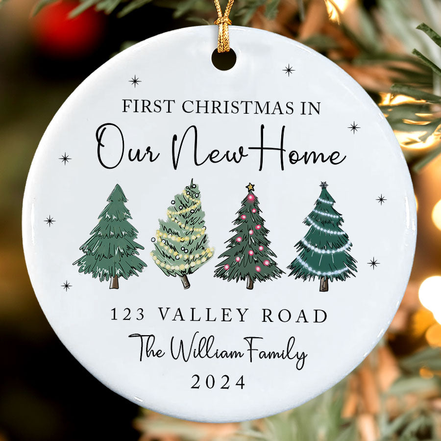 New Home Personalized Ornament