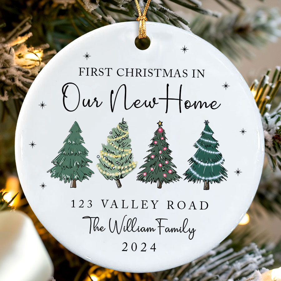 New Home Personalized Ornament