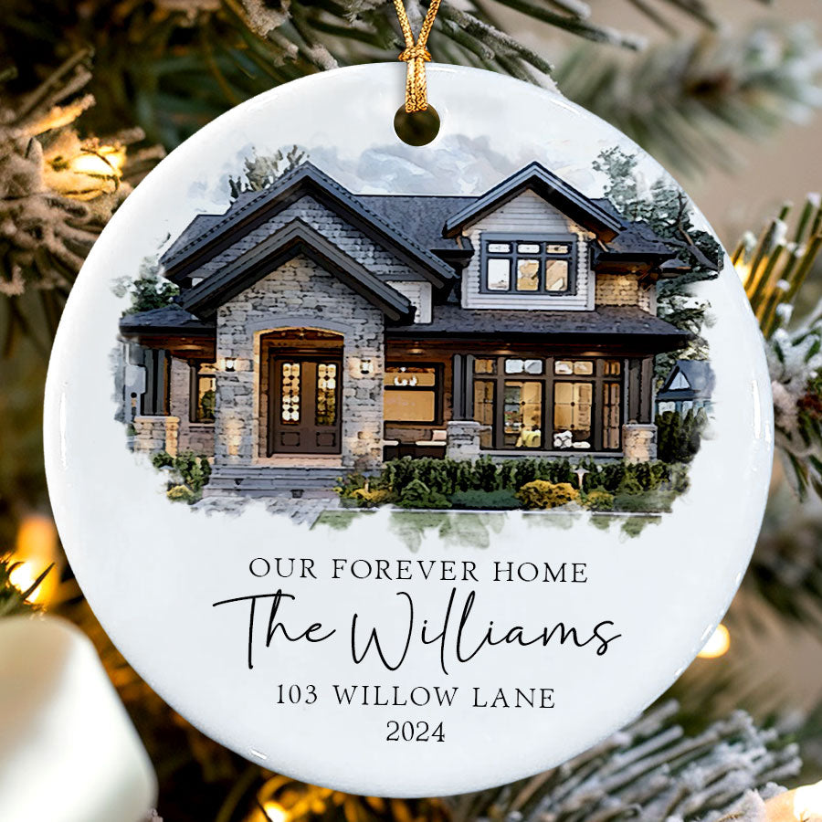 New Home Ornament Personalized