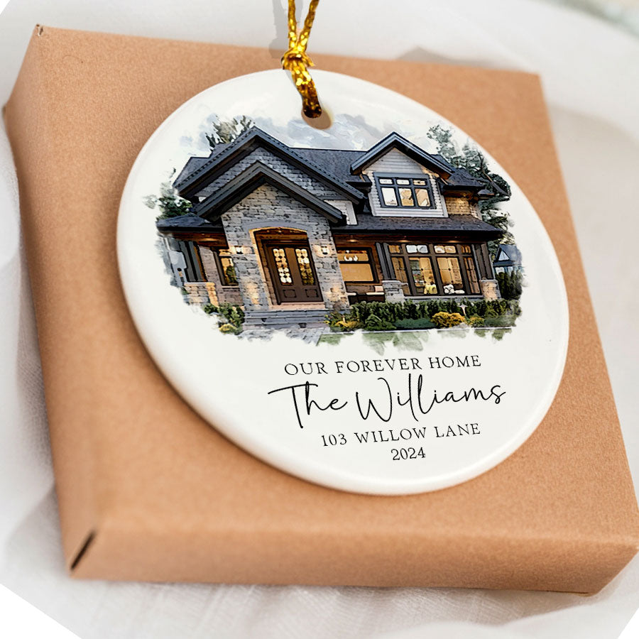 New Home Ornament Personalized