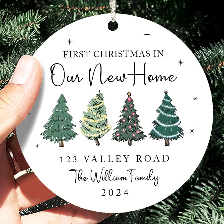 New Home Personalized Ornament