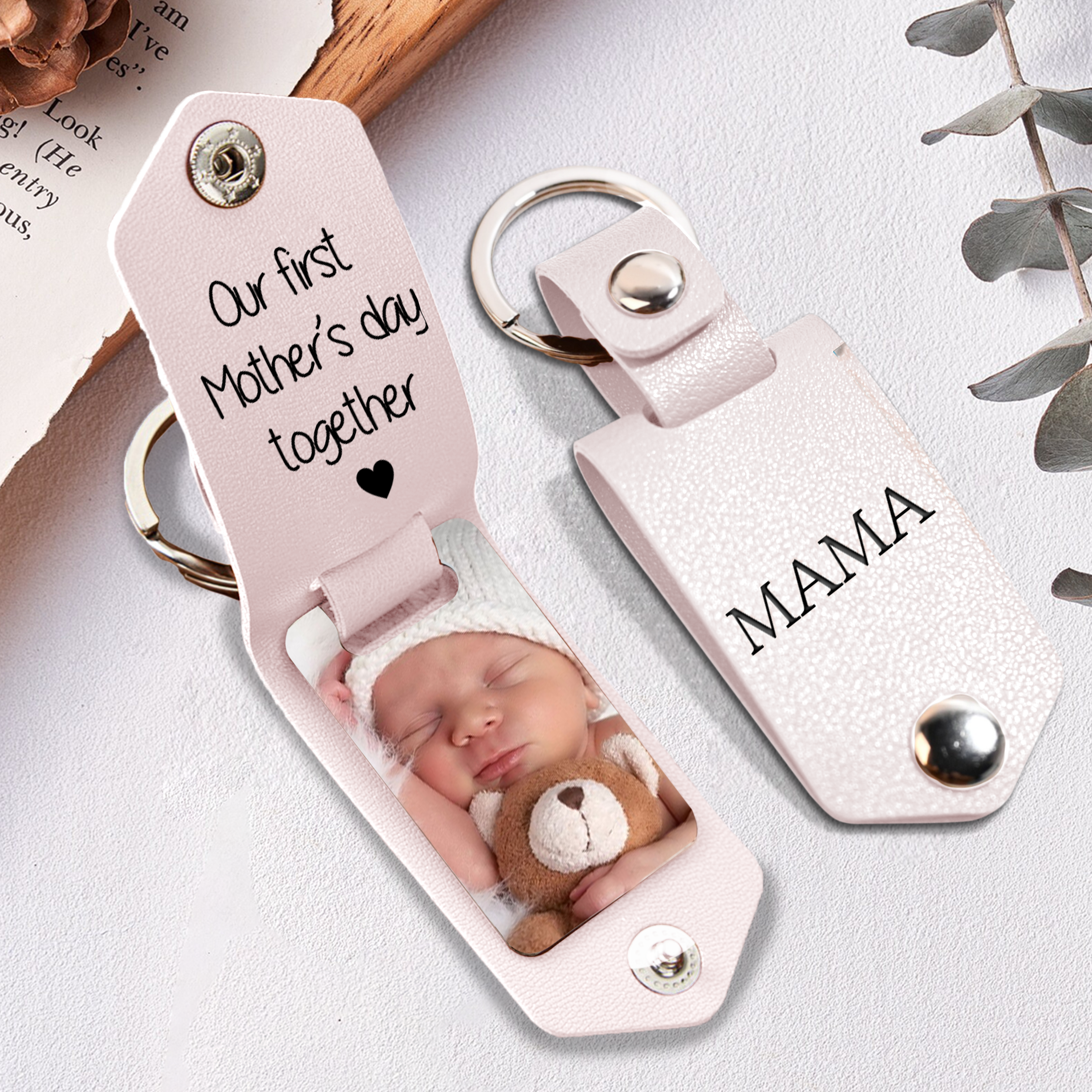 Our First Mother’s Day Together Keychain