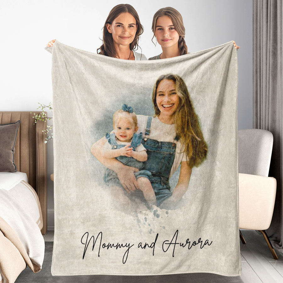New Mom Gift Blanket