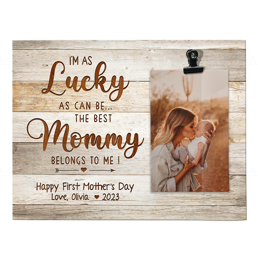 First Time Mothers Day Gift Photo Frame