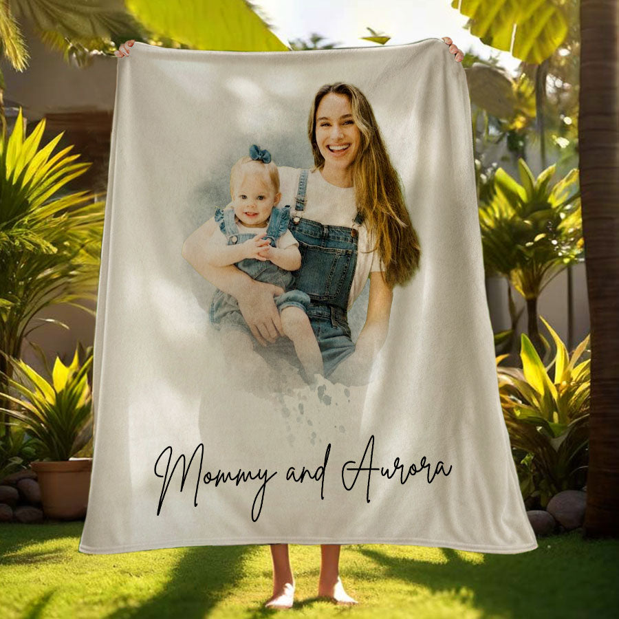 New Mom Gift Blanket
