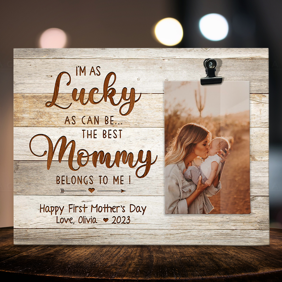 First Time Mothers Day Gift Photo Frame