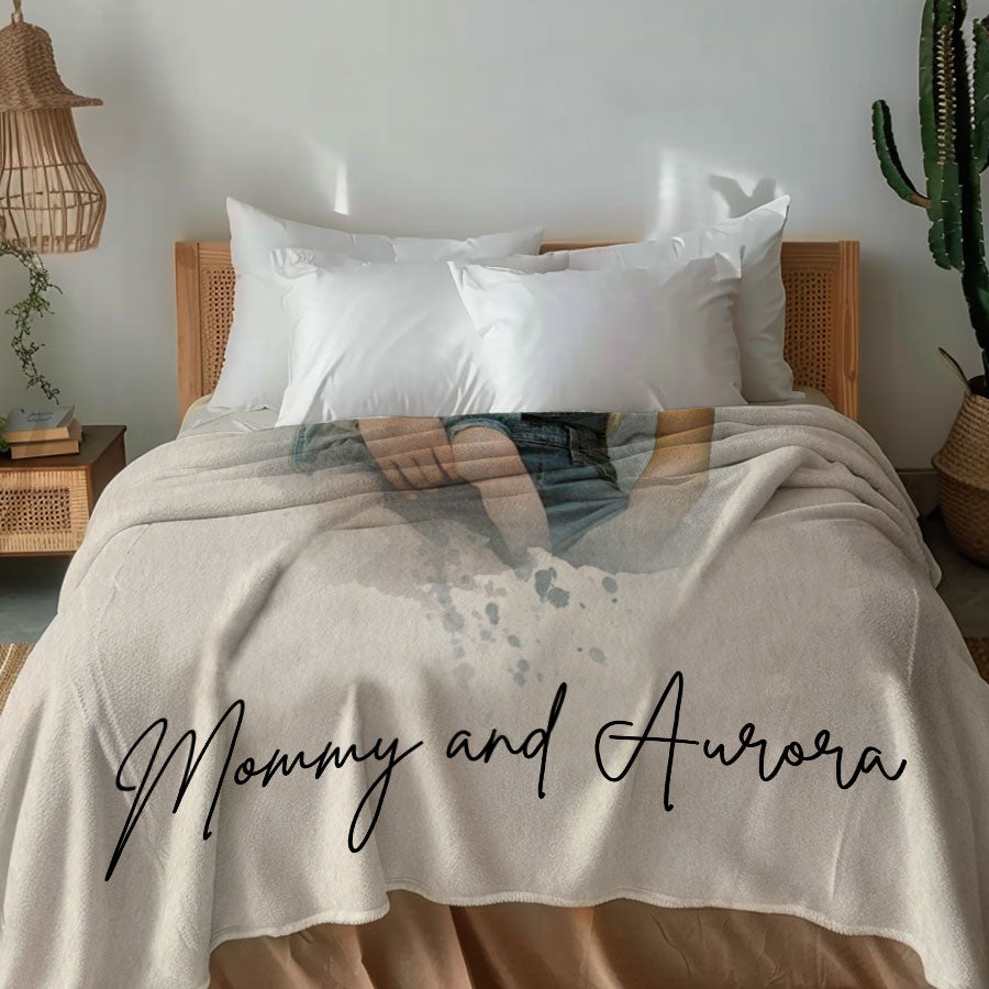 New Mom Gift Blanket