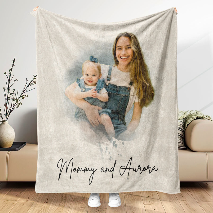 New Mom Gift Blanket