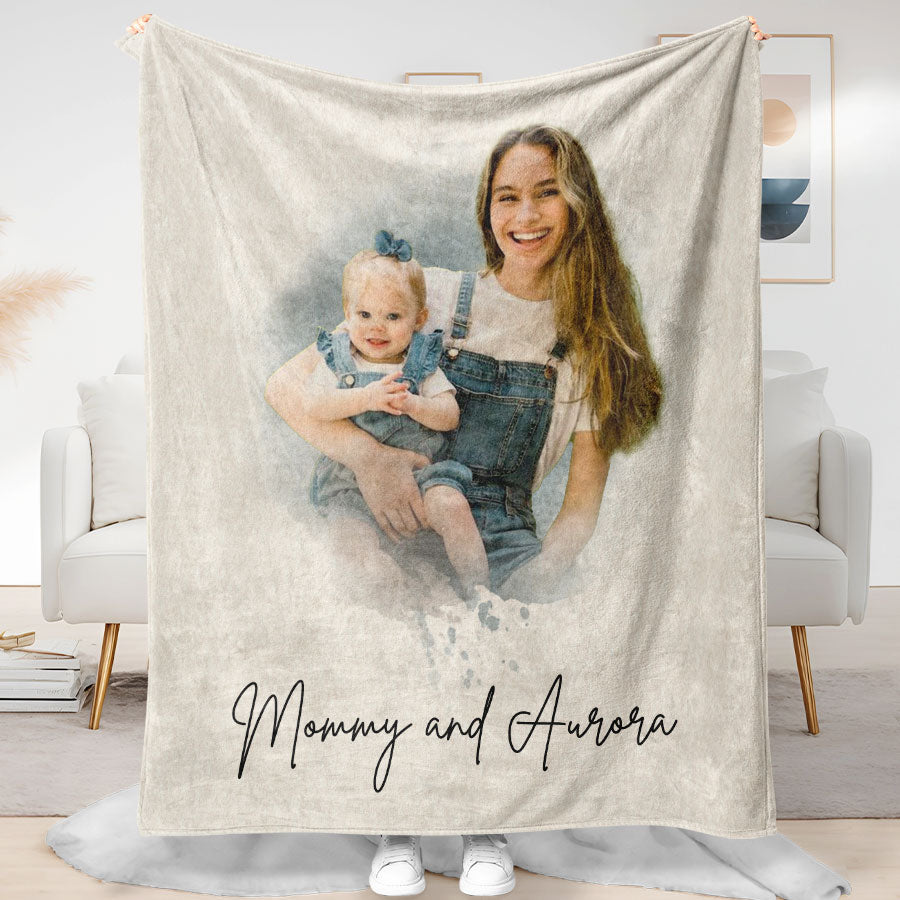 New Mom Gift Blanket