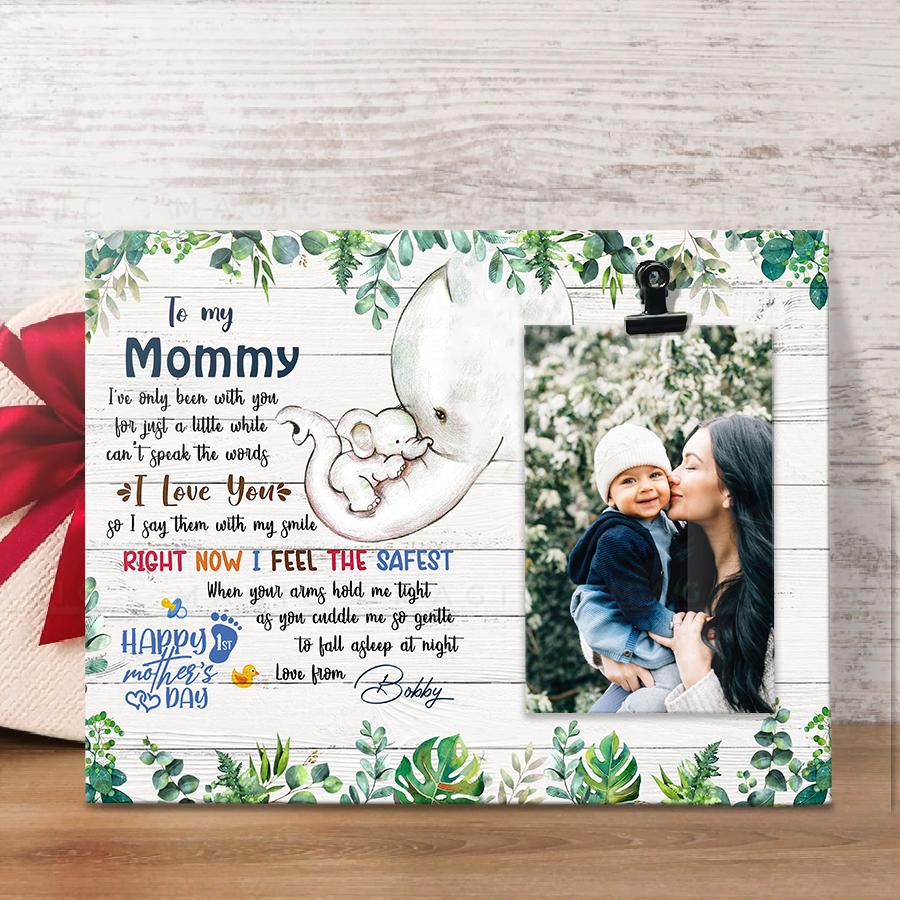 Custom Gifts for New Mom Photo Frame