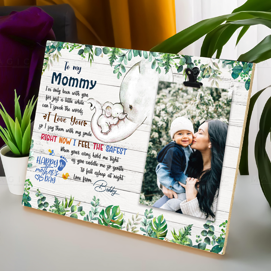 Custom Gifts for New Mom Photo Frame