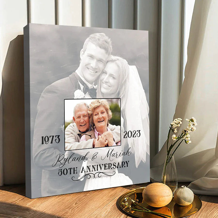 Picture Frame Golden Anniversary Gifts For Parents Photo Frame