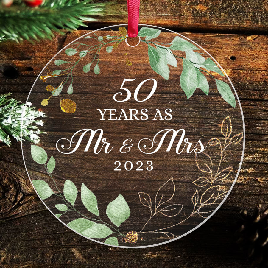 50 Year Anniversary Ornament