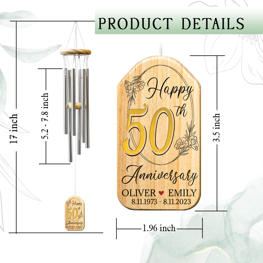 50th anniversary gift for parents