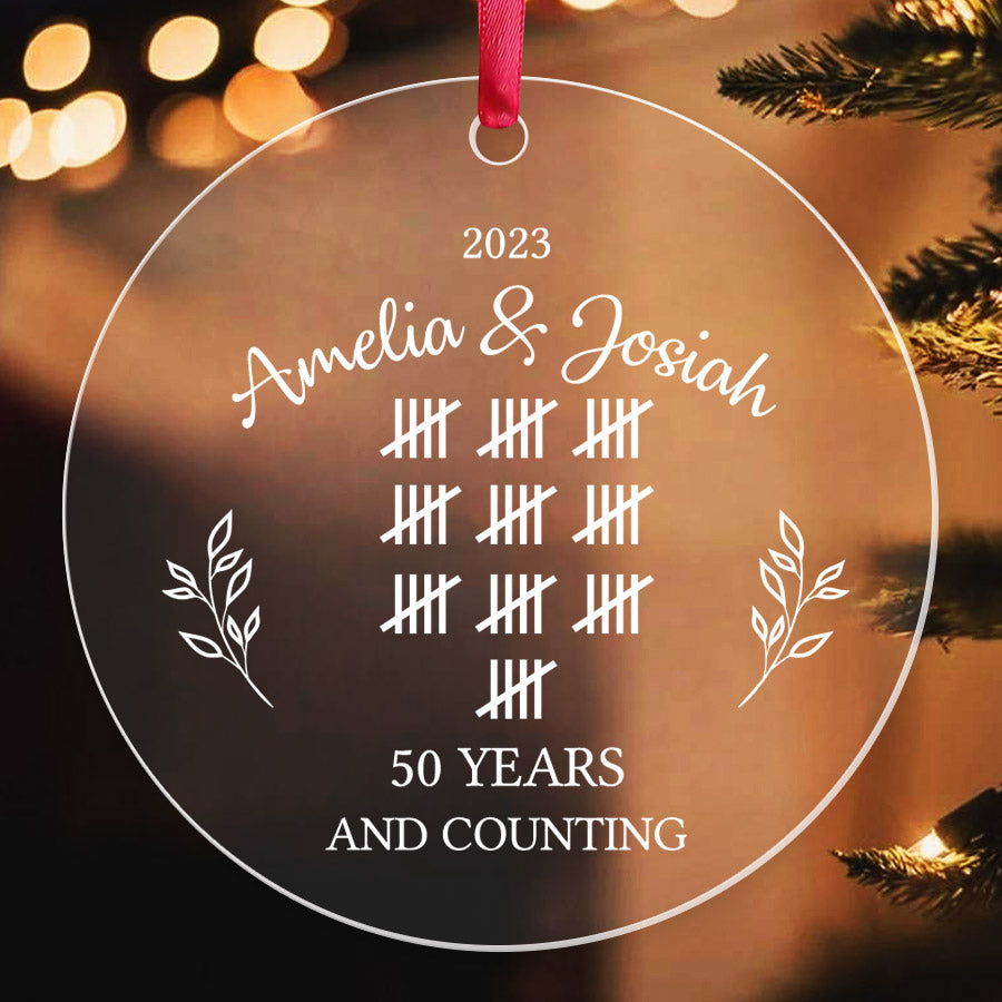 50th Anniversary Ornaments