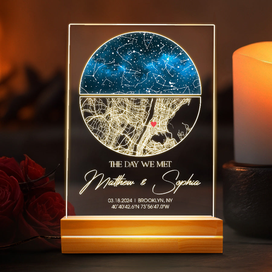 The Stars The Night We Met Gift