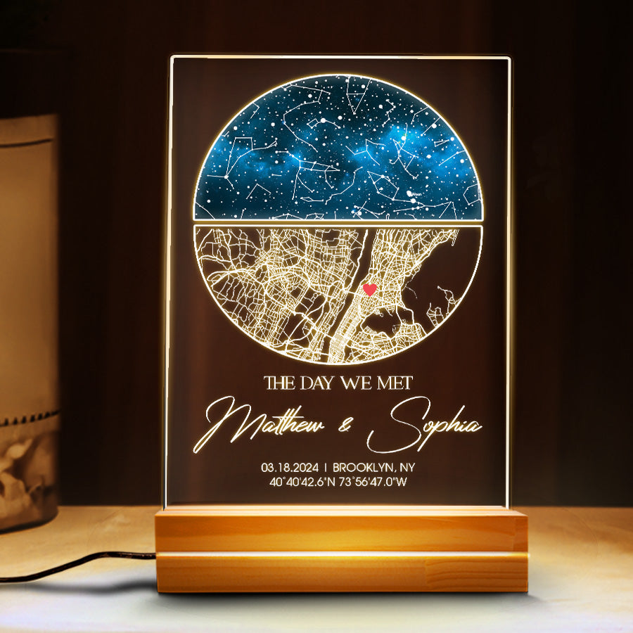 The Stars The Night We Met Gift