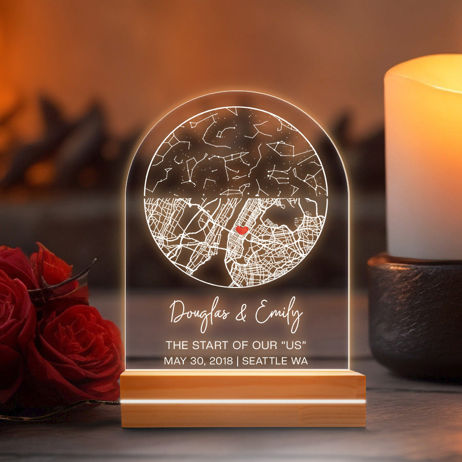 Custom The Sky The Night We Met Plaque Gift