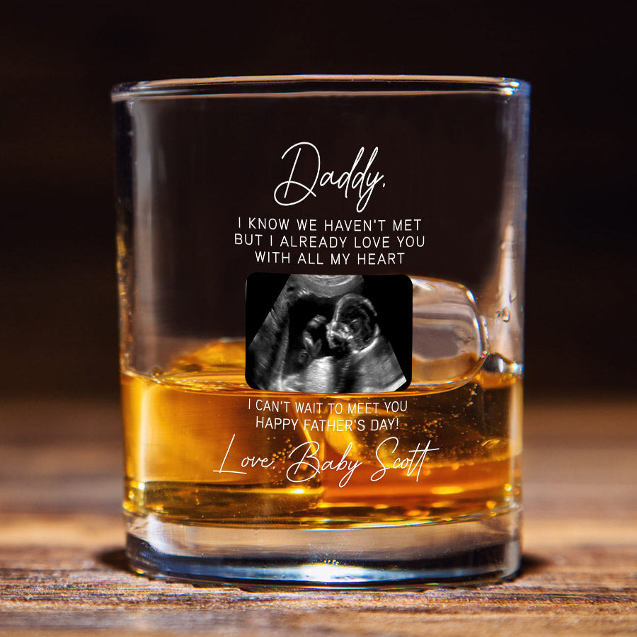 Whiskey Glasses Father’s Day for New Dad