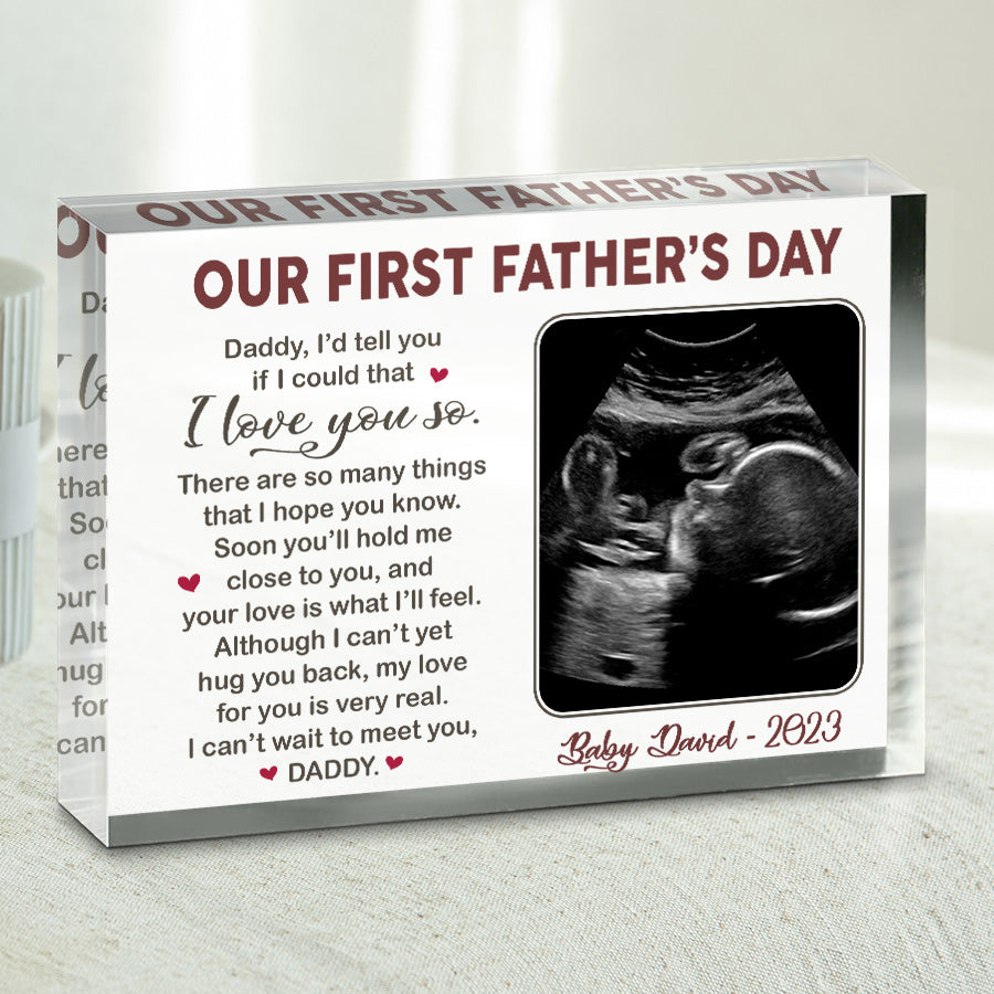 Unborn Baby Expectant Dad Father's Day Gift Best Gifts For