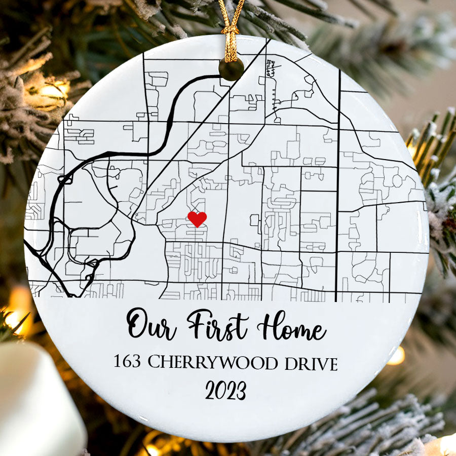 New Home Ornament Personalized