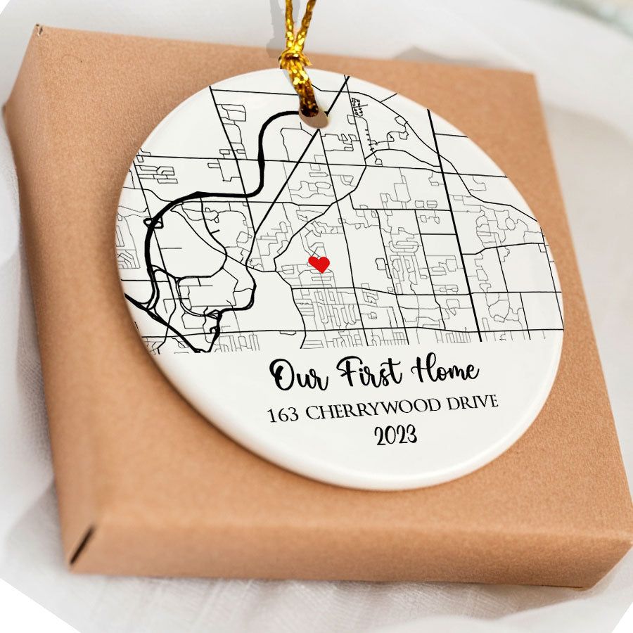 New Home Ornament Personalized