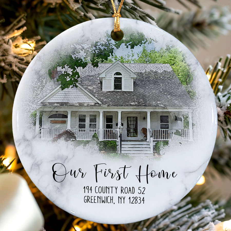 New Home Ornament Personalized