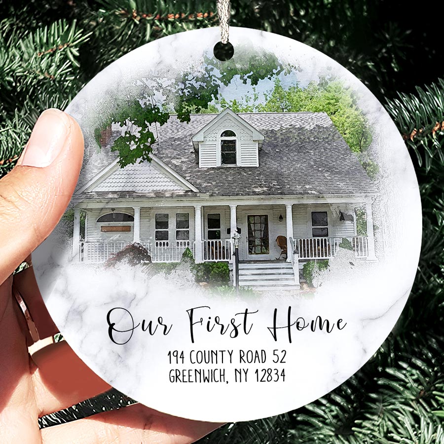 New Home Ornament Personalized