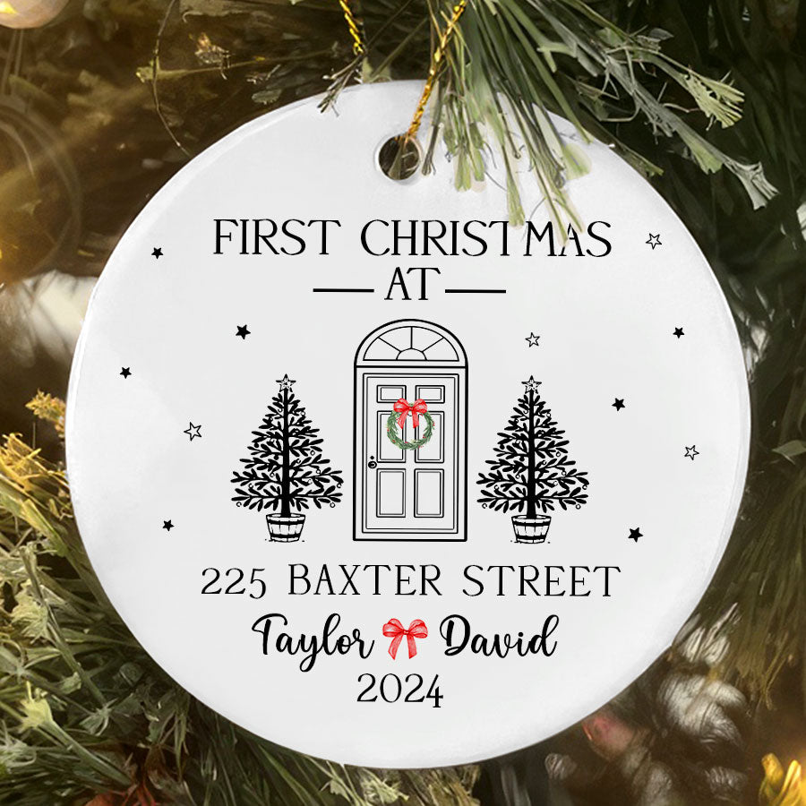 Personalized New Home Christmas Ornaments