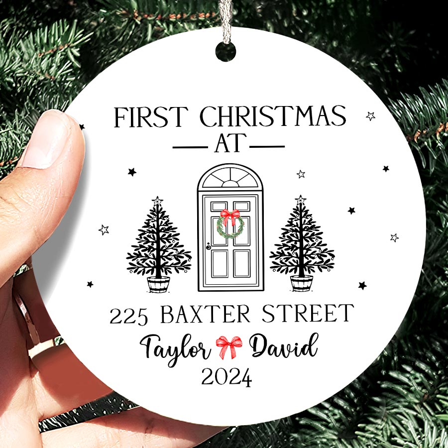 Personalized New Home Christmas Ornaments