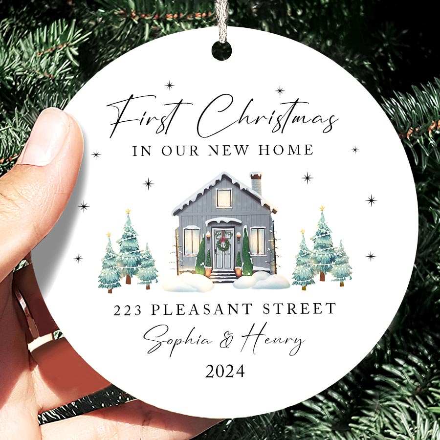 Personalized New Home Ornament