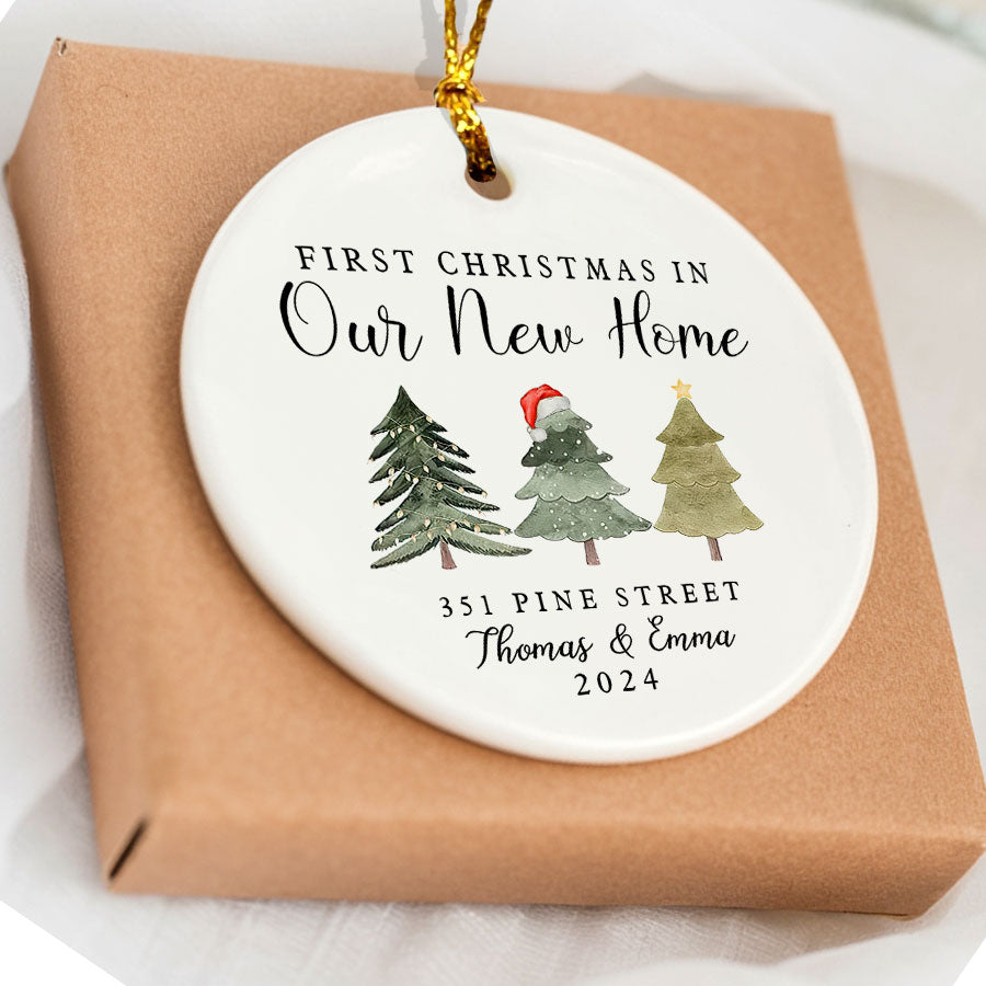 New Home Ornament Personalized