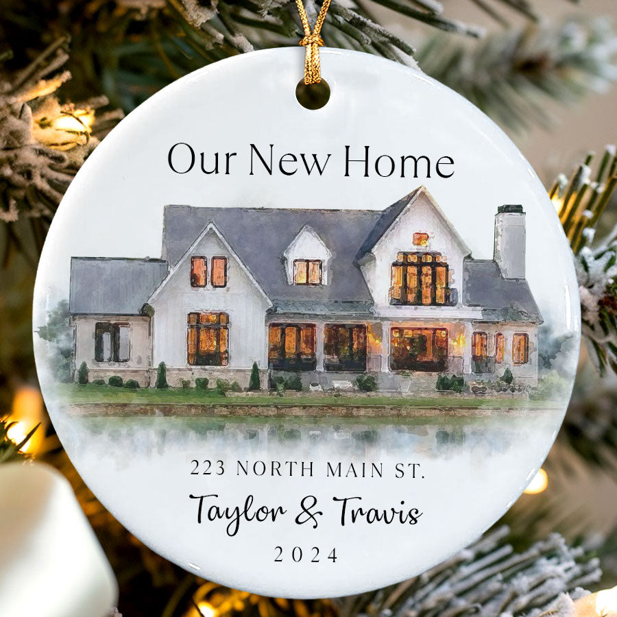 New Home Personalized Ornament