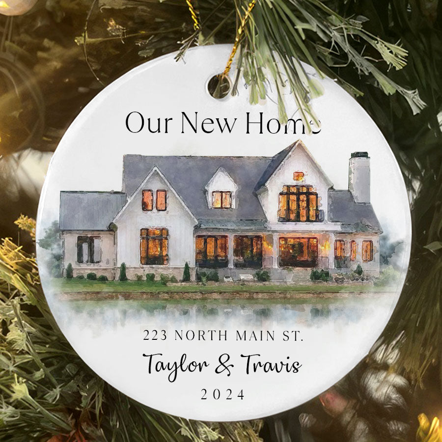 New Home Personalized Ornament